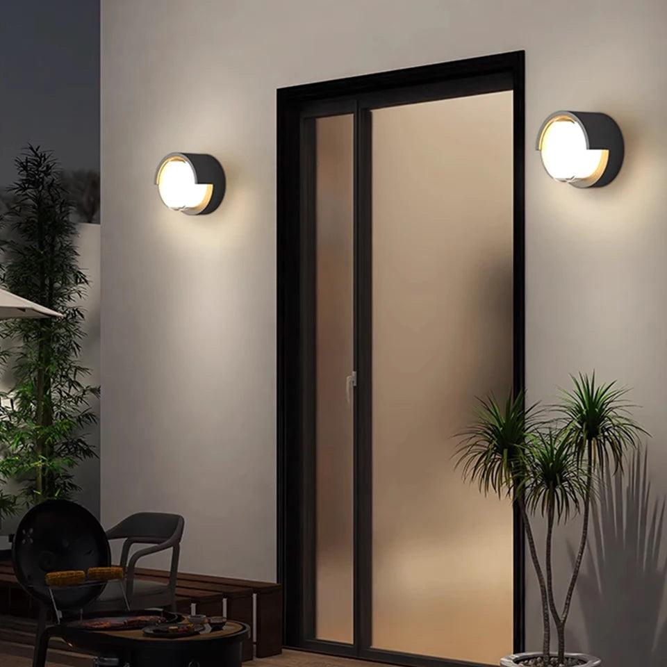 Arandela LED Externa com ou sem Sensor de Movimento