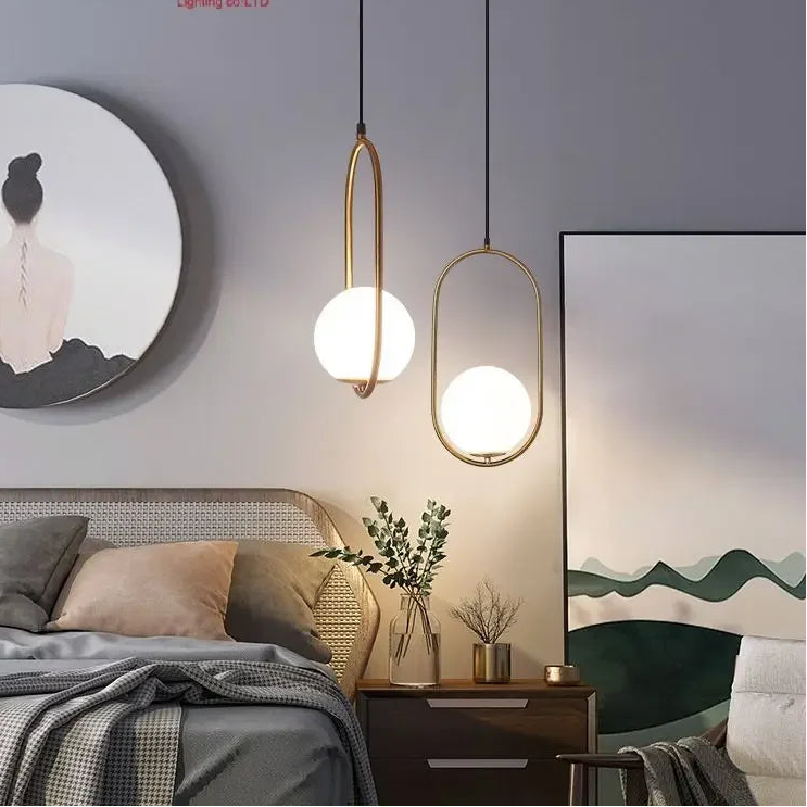 Pendente Dourado Minimalista