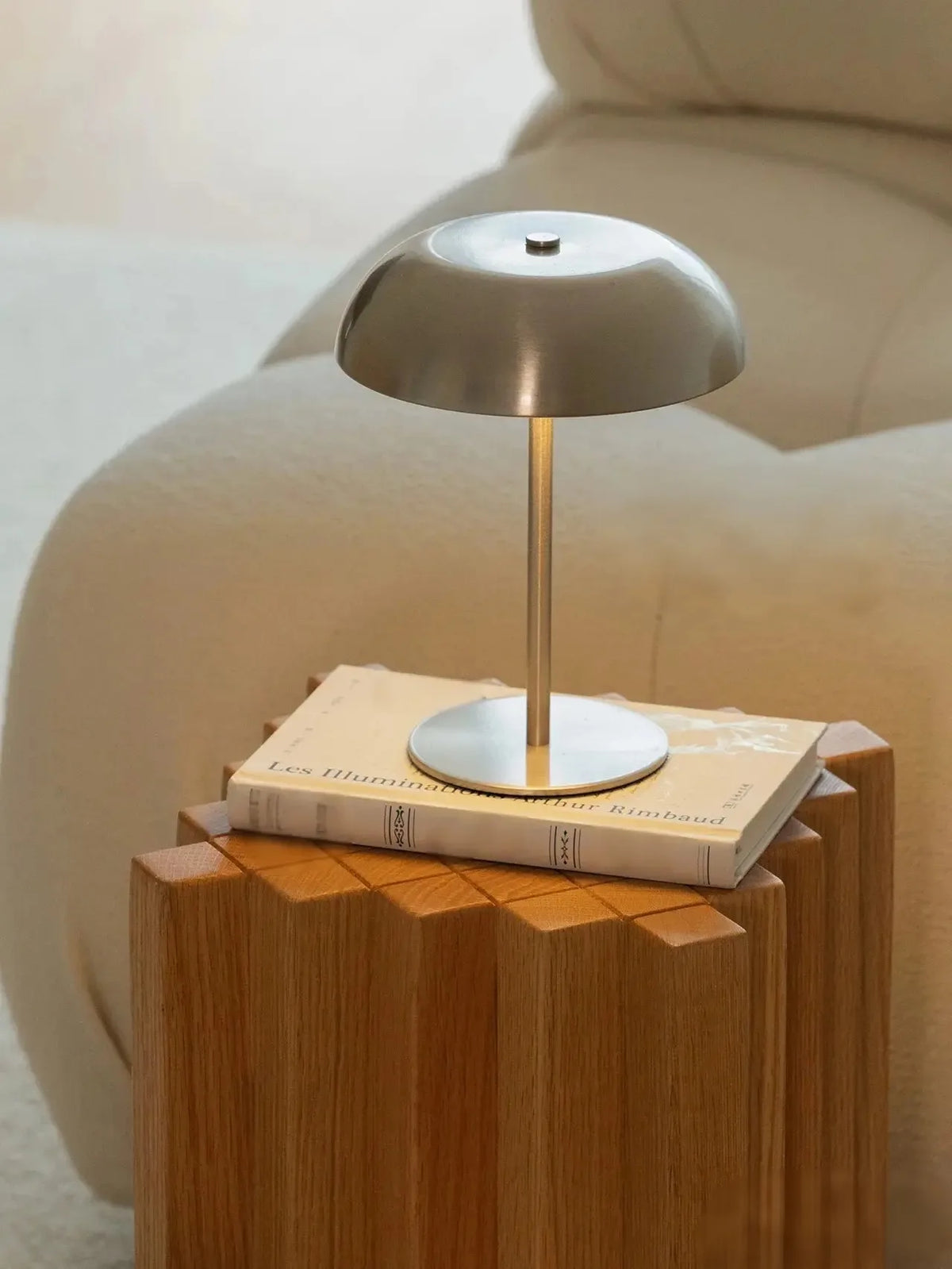 Luminária de Mesa LED Sem Fio 3 Tons de Luz