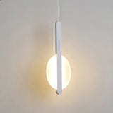 Pendente de Teto em Metal com Globo LED Bivolt Design Minimalista para Quarto e Sala de Jantar