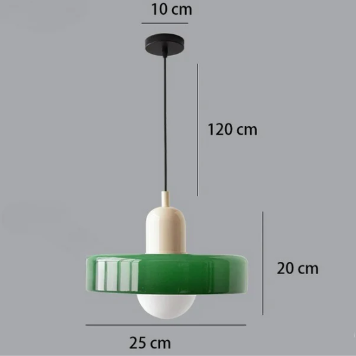 Pendente de Teto em Vidro Colorido e Metal E27 Bivolt Estilo Nórdico para Sala de Jantar e Estar