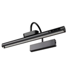 Luminária de Quadro e Espelho Recarregável em Alumínio LED Tricolor Dimerizável USB-C com Controle Remoto para Sala e Quarto