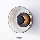 Arandela de Parede em Vidro e Metal LED 5W Bivolt Nórdica para Sala e Quarto