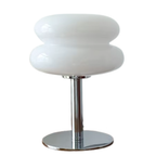 Abajur de Mesa em Vidro Colorido e Ferro E27 12W Bivolt 28cm para Quarto e Sala