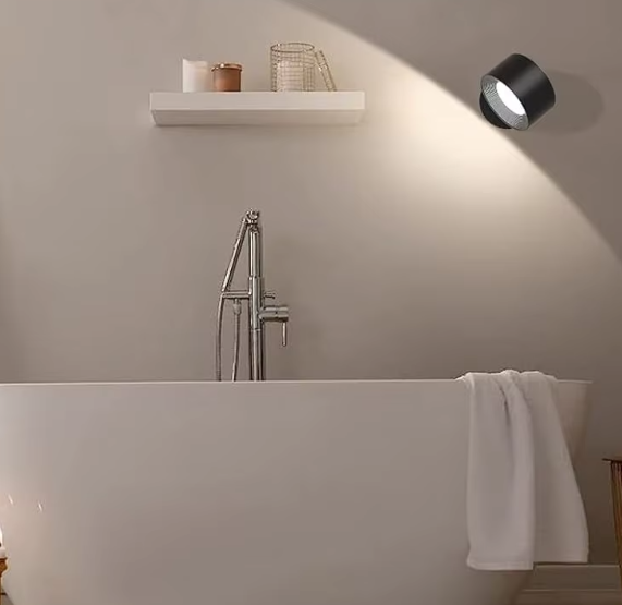 Spot LED Recarregável com Controle Remoto