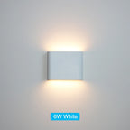 Arandela de Parede LED Minimalista à Prova d'Água IP65 Bidirecional Bivolt para Sala e Fachada