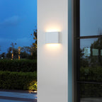 Arandela de Parede LED Minimalista à Prova d'Água IP65 Bidirecional Bivolt para Sala e Fachada