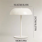 Luminária de Mesa LED Sem Fio Recarregável Touch 3 Tons de Luz Portátil para Quarto e Escritório