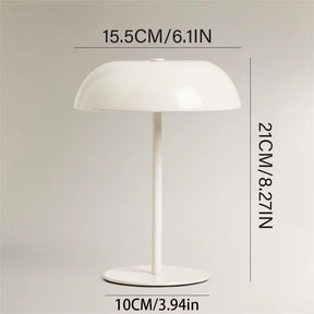 Luminária de Mesa LED Sem Fio com 3 Tons de Luz – Abajur Portátil Touch para Quarto e Escritório