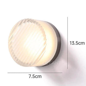 Arandela de Parede em Alumínio LED 5W Bivolt Bidirecional Jelly para Sala e Quarto