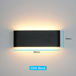 Arandela LED Minimalista IP65 Para Áreas Externas