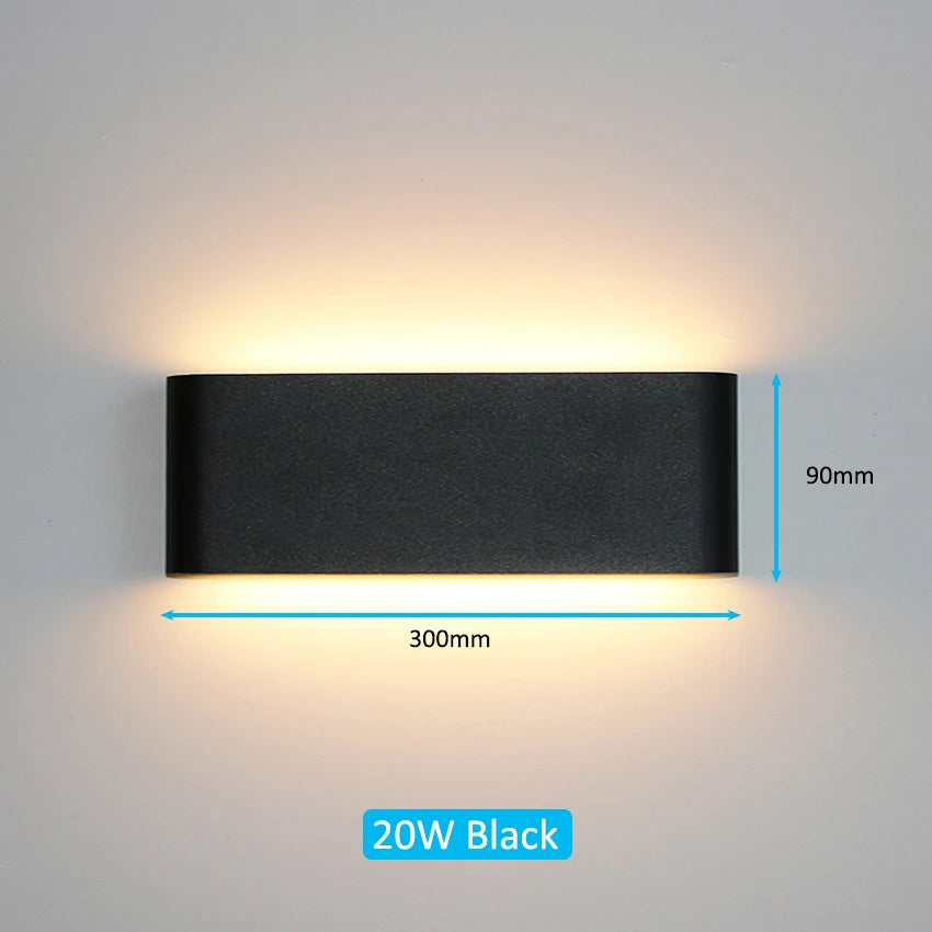 Arandela LED Minimalista IP65 Para Áreas Externas