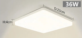 Plafon LED Quadrado de Teto