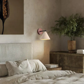 Arandela de Parede em Pedra Travertino Natural E27 Bivolt LED Luz Quente para Sala e Quarto