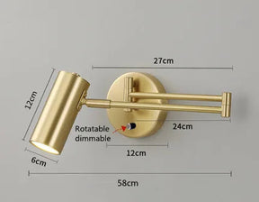 Arandela Ajustável de Parede