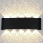 Arandela de Parede LED Externa e Interna à Prova d'Água IP66 Bidirecional Bivolt para Fachada e Sala