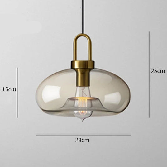 Pendente de Vidro Estilo Loft