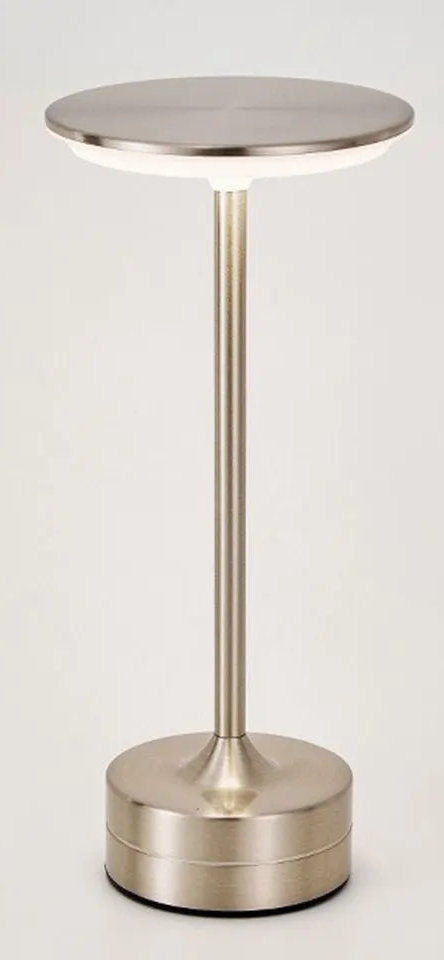 Luminária de Mesa Cristal Touch Recarregável