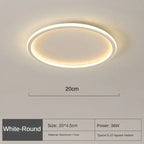 Plafon LED Circular de Teto Sobrepor Dimerizável Bivolt Tricolor para Sala e Quarto