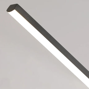 Pendente Linear em Alumínio com LED Integrado – Luminária Moderna para Sala de Jantar, Cozinha e Escritório