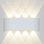 Arandela de Parede LED Externa e Interna à Prova d'Água IP66 Bidirecional Bivolt para Fachada e Sala