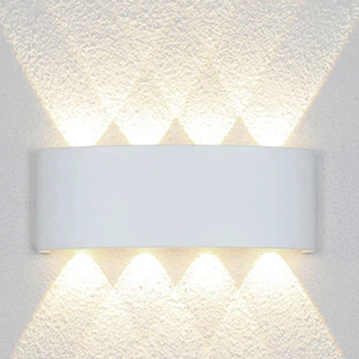 Arandela de Parede LED Externa e Interna à Prova d'Água IP66 Bidirecional Bivolt para Fachada e Sala