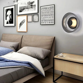 Arandela de Parede em Vidro e Metal LED 5W Bivolt Nórdica para Sala e Quarto