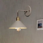 Arandela de Parede em Metal Art Deco E27 Bivolt com LED Incluso para Quarto e Sala de Estar