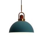 Pendente de Teto em Metal E27 Bivolt 25cm Estilo Nórdico para Sala de Jantar e Cozinha