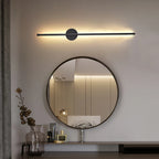 Arandela de Parede LED Recarregável em Metal 50cm Bidirecional com Controle Remoto para Sala e Quarto