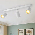 Trilho Spot LED GU10 de Sobrepor Direcionável Bivolt para Sala, Cozinha e Escritório