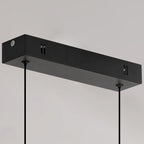 Pendente Linear de Teto em Alumínio e Ferro LED Integrado Dimerizável Bivolt para Sala de Jantar e Escritório