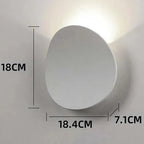 Arandela de Parede LED Externa à Prova d'Água IP65 Bivolt para Varanda e Jardim