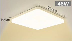 Plafon LED Quadrado de Teto