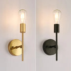 Arandela de Parede em Ferro E27 Bivolt Estilo Industrial Bidirecional para Sala e Quarto