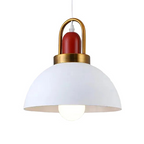 Pendente de Teto em Metal E27 Bivolt 25cm Estilo Nórdico para Sala de Jantar e Cozinha