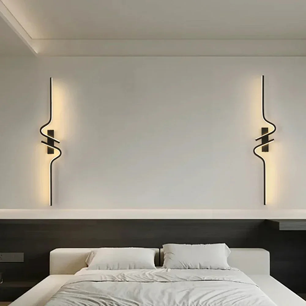 Arandela Linear Curva LED
