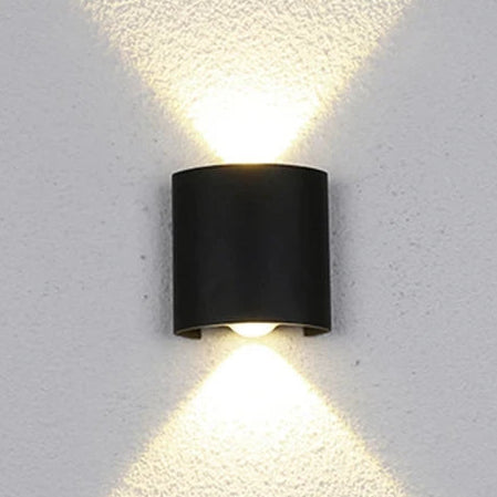Arandela de Parede LED Externa e Interna à Prova d'Água IP66 Bidirecional Bivolt para Fachada e Sala