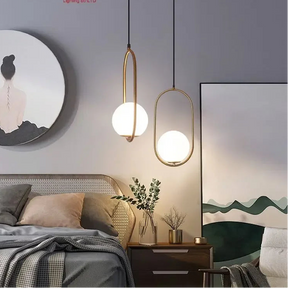 Pendente Dourado Minimalista