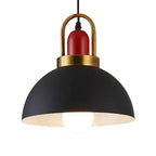 Pendente de Teto em Metal E27 Bivolt 25cm Estilo Nórdico para Sala de Jantar e Cozinha