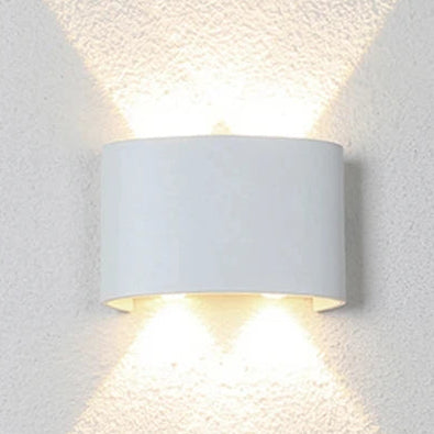Arandela de Parede LED Externa e Interna à Prova d'Água IP66 Bidirecional Bivolt para Fachada e Sala