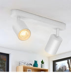 Trilho Spot LED GU10 de Sobrepor Direcionável Bivolt para Sala, Cozinha e Escritório