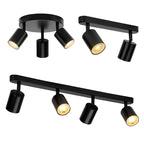Trilho Spot LED GU10 de Sobrepor Direcionável Bivolt para Sala, Cozinha e Escritório