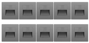 Kit 10 Arandelas LED com ou sem Sensor de Presença