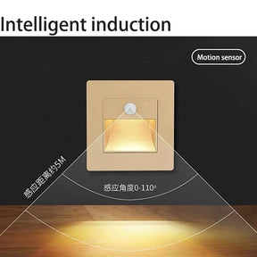 Kit 10 Arandelas LED com ou sem Sensor de Presença