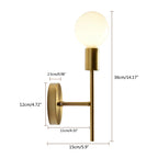 Arandela de Parede em Ferro E27 Bivolt Estilo Industrial Bidirecional para Sala e Quarto