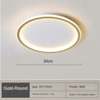 Plafon LED Circular de Teto Sobrepor Dimerizável Bivolt Tricolor para Sala e Quarto