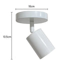 Trilho Spot LED GU10 de Sobrepor Direcionável Bivolt para Sala, Cozinha e Escritório