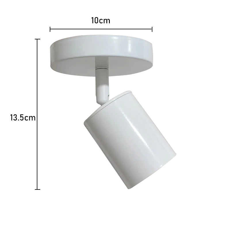 Trilho Spot LED GU10 de Sobrepor Direcionável Bivolt para Sala, Cozinha e Escritório