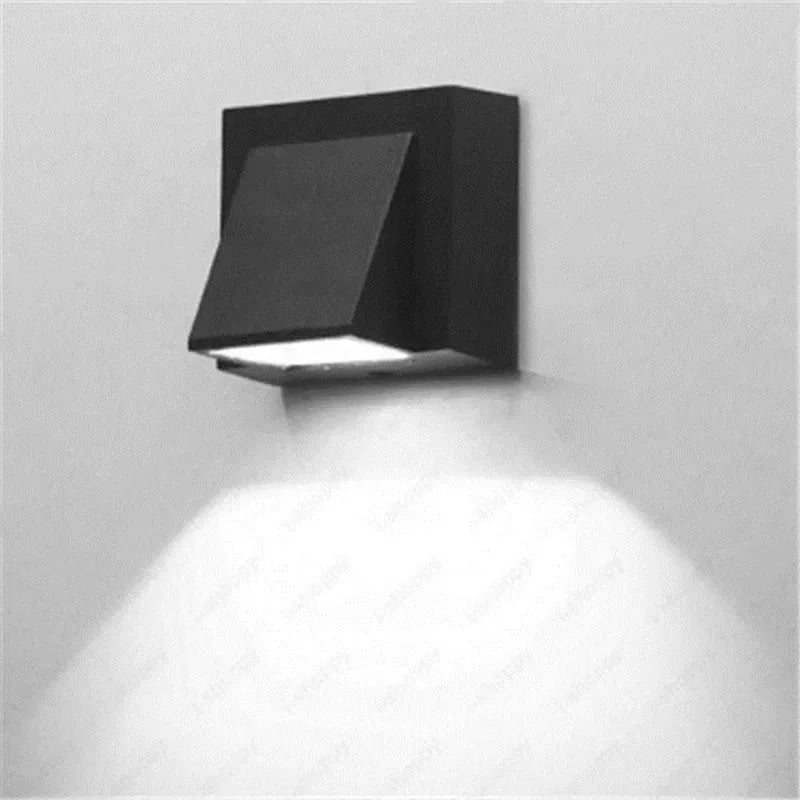 Arandela de Parede LED Externa em Alumínio à Prova d'Água IP65 Bivolt para Fachada e Jardim